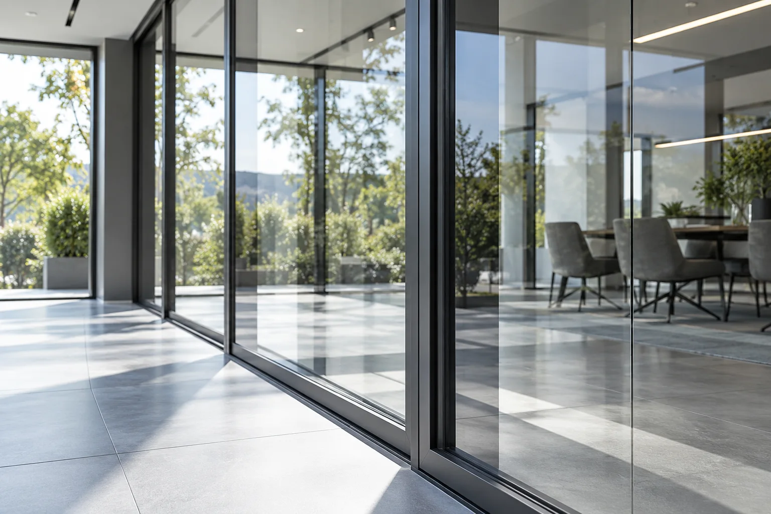 Vitres accessibles